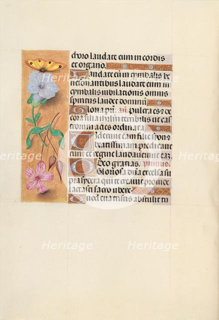 Hours of Queen Isabella the Catholic, Queen of Spain: Fol. 122v, c. 1500. Creator: Master of the First Prayerbook of Maximillian (Flemish, c. 1444-1519); Associates, and.