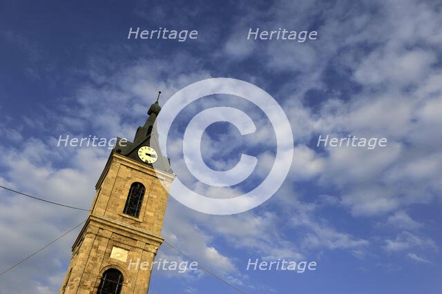 The Clock Tower, Old Town, Jaffa, Israel, 2013. Creator: LTL.