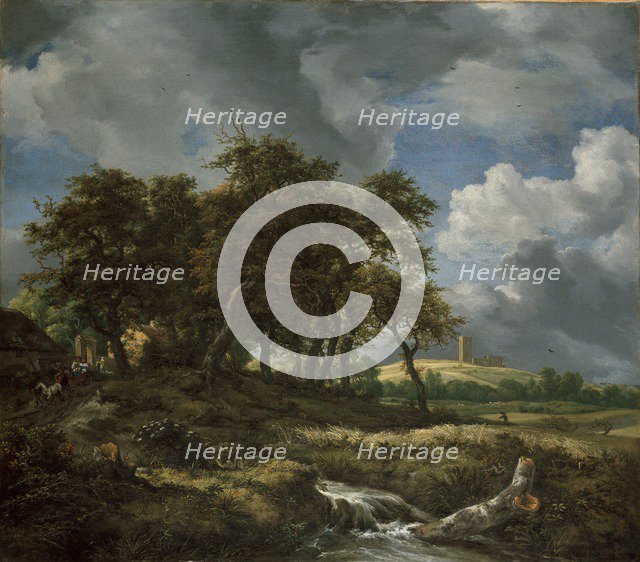 Landscape near Muiderberg, early 1650s. Artist: Jacob van Ruisdael.