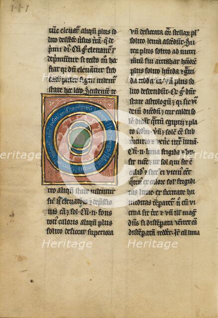 Diagram of the Zodiac; De Natura Avium; De Pastoribus et Ovibus, 1277 or after. Creator: Unknown.
