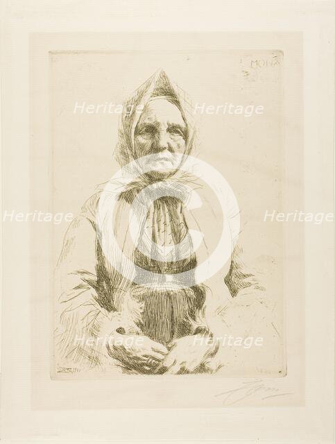 Mona, 1911. Creator: Anders Leonard Zorn.