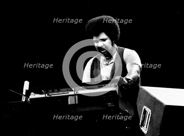 George Duke, London, 1976.   Artist: Brian O'Connor.