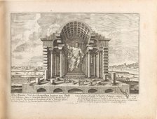 The Statue of Jupiter at Olympia. From "Entwurff einer historischen Architektur", 1725. Creator: Fischer von Erlach, Johann Bernhard (1656-1723).