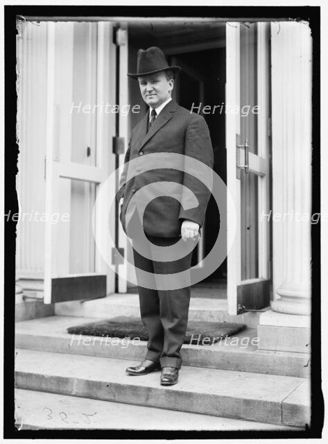 Joseph Tumulty, between 1913 and 1917. Creator: Harris & Ewing.