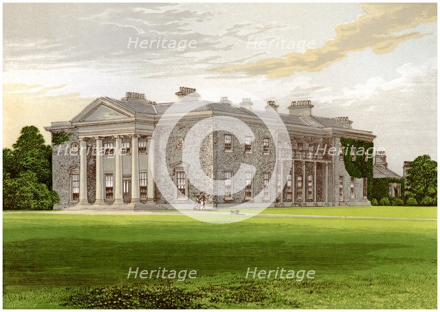 Bishopscourt, County Kildare, Ireland, home of the Earl of Clonmel, c1880. Artist: Unknown
