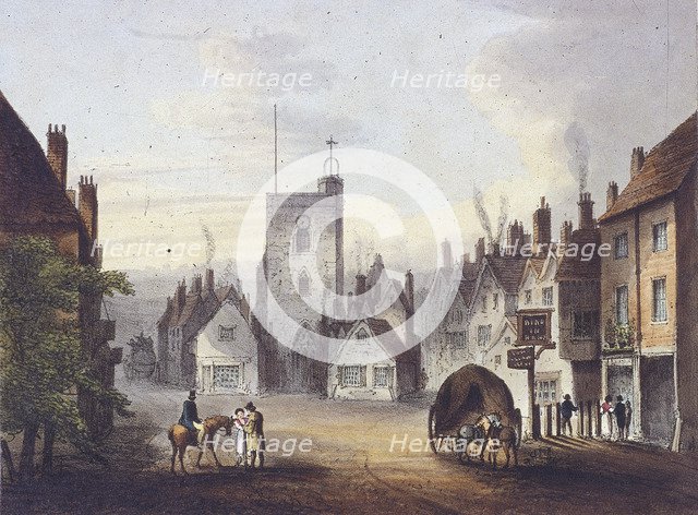 Bow, Poplar, London, 1783. Artist: Anon