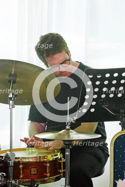 David Ingamells, Watermill Jazz Club, Dorking, Surrey, UK, 14 May 2019. Creator: Brian O'Connor.