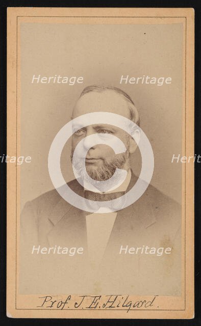 Portrait of Julius Erasmus Hilgard (1825-1891), 1873. Creator: Ulke Bros.