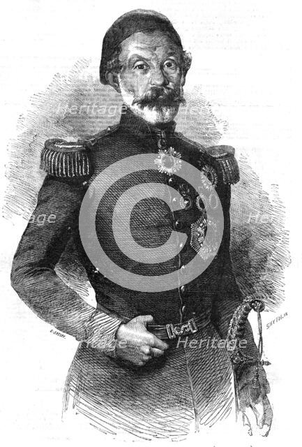 Omer Pacha - from a photograph by Mr. Robertson, of Constantinople, 1854. Creators: Unknown, Smyth.