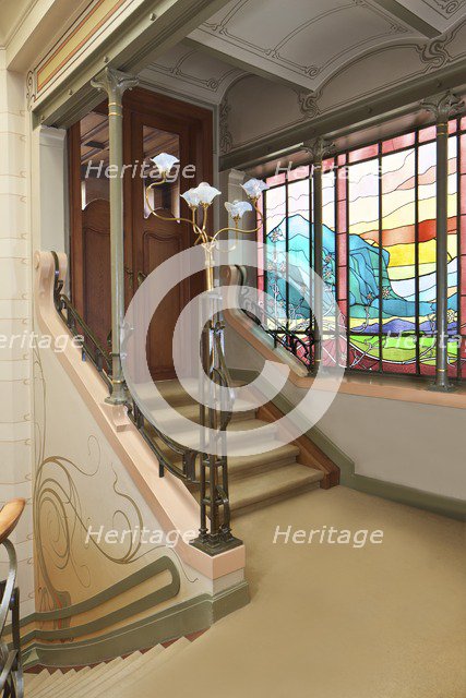 The Hotel Tassel, 6, Rue Paul-Emile Jansonstraat, Brussels, Belgium, 2015. Artist: Alan John Ainsworth.