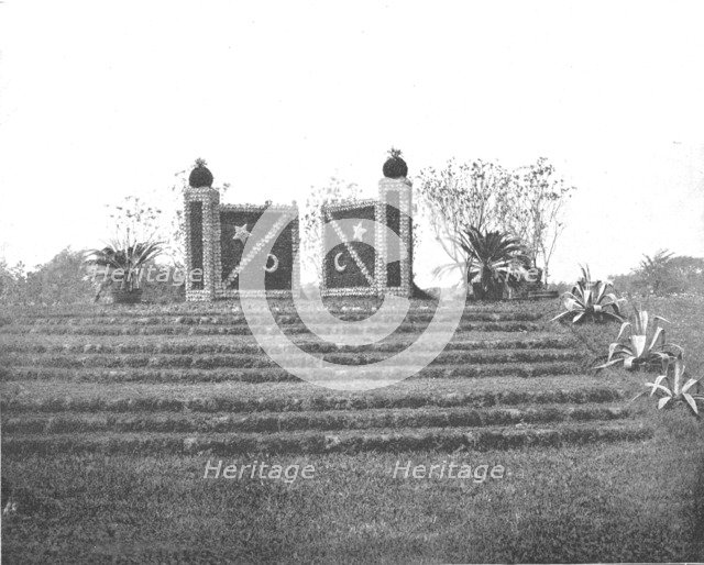 'Gates Ajar', Washington Park, Chicago, Illinois, USA, c1900.  Creator: Unknown.