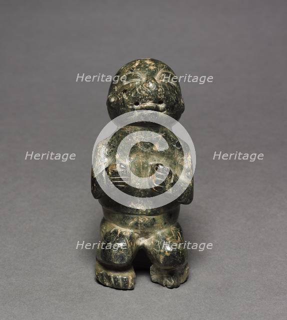 Crouching Figure, 900-300 BC. Creator: Unknown.