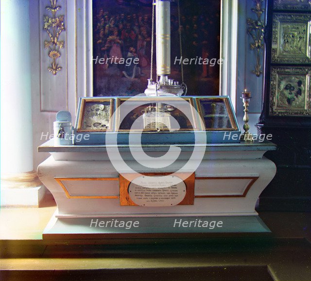 Shrine of Princesses Euphrosine of Staritsa and Juliana Dmitrievna Paletskaya at the Goritsy Monaste