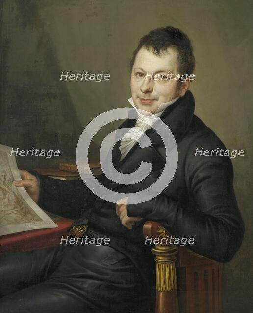 Johannes Hermanus Molkenboer (1773-1834). Art Collector, 1815. Creator: Mathieu Van Brée.