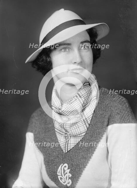 Wilson, Robert Whitelow, Mrs. - Portrait, 1933. Creator: Harris & Ewing.