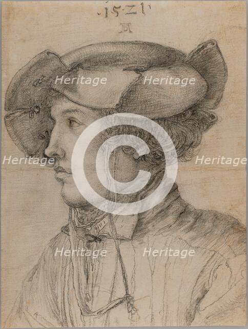 Portrait of a Young Man, 1521. Creator: Unknown.