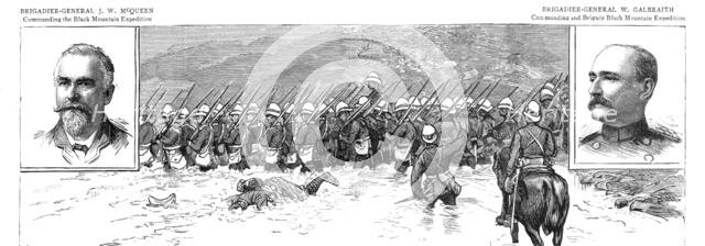 ''Notes in the Black Mountains and Sikkim Campaign's, Northern India; Northumberland Fusiliers fordi Creator: Unknown.