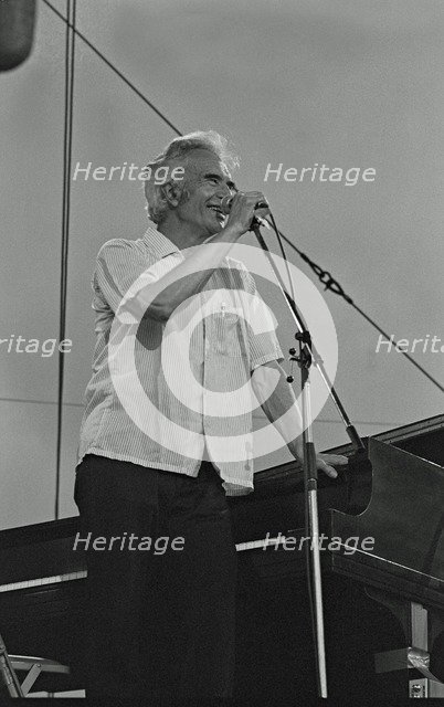 Dave Brubeck, Capital Jazz, Knebworth, 1982. Artist: Brian O'Connor.