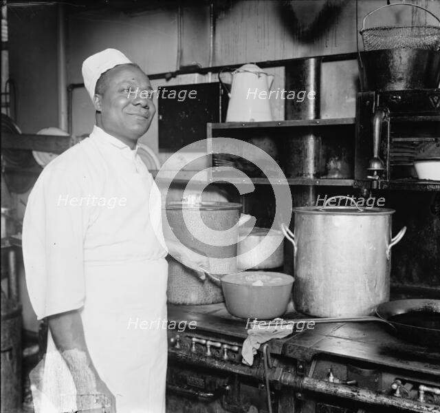 Blue Triangle Chef C.P. Harris, between 1910 and 1920. Creator: Harris & Ewing.
