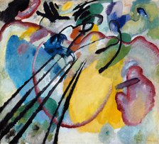 Improvisation 26 (Rowing), 1912. Creator: Kandinsky, Wassily Vasilyevich (1866-1944).