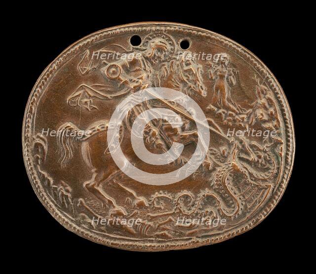 Saint George and the Dragon. Creator: Gianfrancesco Enzola.