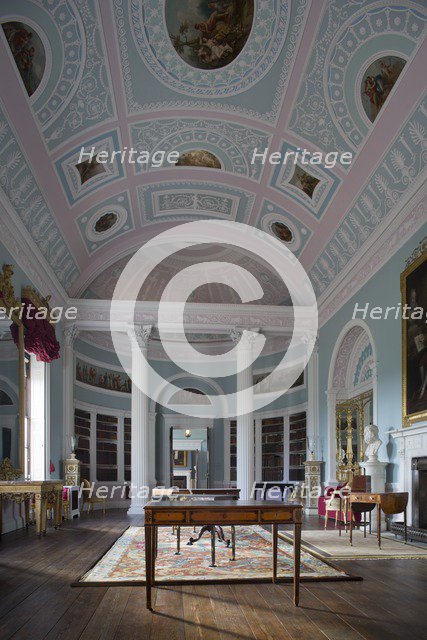 The Library, Kenwood House, Hampstead, London, c2013. Artist: Patricia Payne.