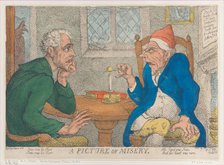 A Picture of Misery, April 10, 1811., April 10, 1811. Creator: Thomas Rowlandson.