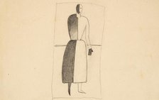 Standing Woman, c1930. Creator: Malevich, Kasimir Severinovich (1878-1935).