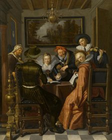 Party Making Music, 1660. Creator: Willem Pietersz. Buytewech.