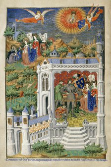 Legend of the Fleurs de Lys, 1414-23. Creator: Master of the Munich Golden Legend.