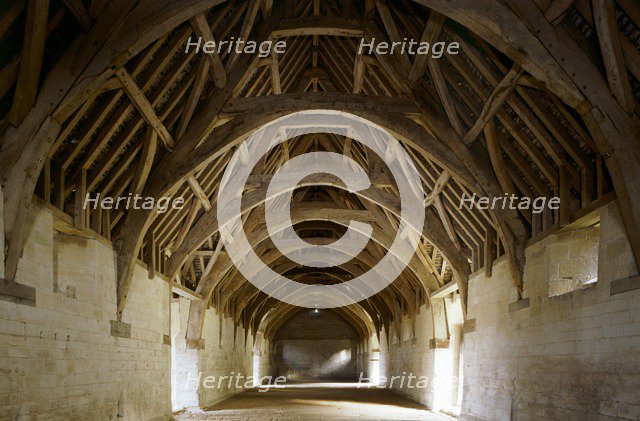 Interior of Bradford-on-Avon Tithe Barn, Wiltshire, c2000s(?). Artist: Historic England Staff Photographer.