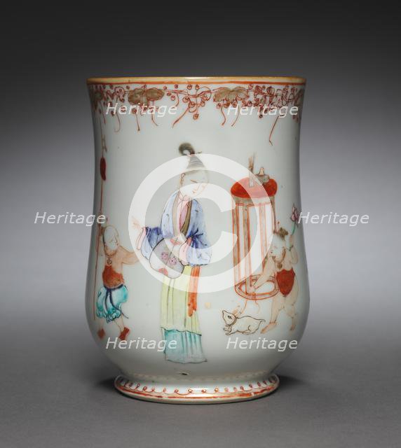 Tankard, 1765. Creator: Unknown.