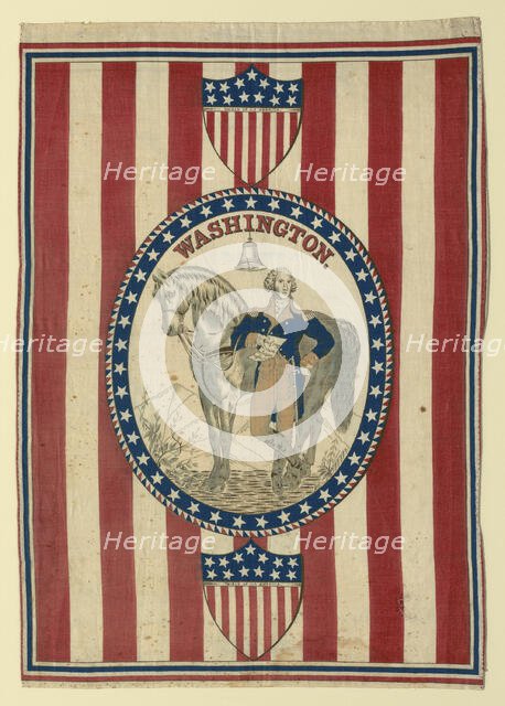 Panel (Furnishing Fabric), United States, c. 1876. Creator: Unknown.