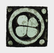 Glass Fragment, European, 14th-15th century. Creator: Unknown.
