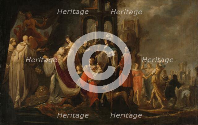 The Idolatry of King Solomon, 1635-1655. Creator: Jacob Hogers.