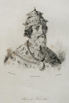 Ivan the Terrible, 1839.  Creator: Moret.