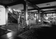 The Lobby, Manhanset House, Shelter Island, N.Y., between 1900 and 1905. Creator: Unknown.