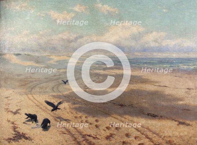 Newton Sands, 1889. Creator: Herbert Charles Sheppard.