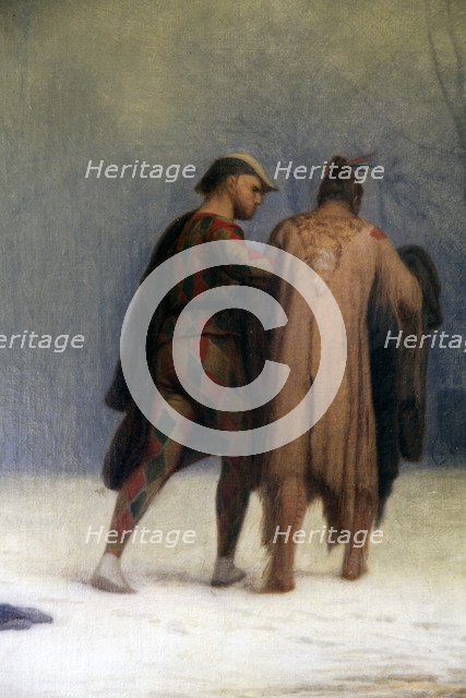 'Duel after a Masquerade', 1857. Artist: Jean-Leon Gerome