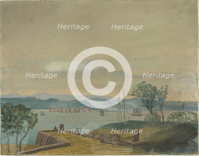View of the City of Washington in 1807. Creator: Unknown.