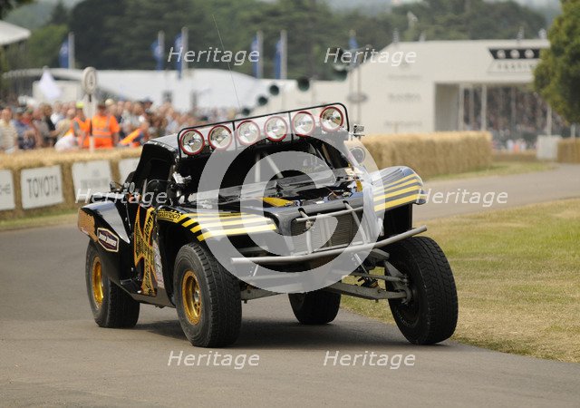 2009 Trophy Truck off road racer at Goodwood Artist: Unknown.