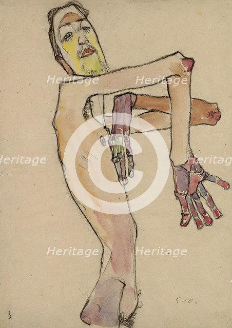 Erwin Dominik Osen as Nude with Crossed Arms.