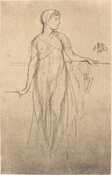 Study, 1879. Creator: James Abbott McNeill Whistler.