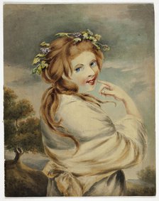 Lady Hamilton as Nature, 1800/1850. Creator: Unknown.