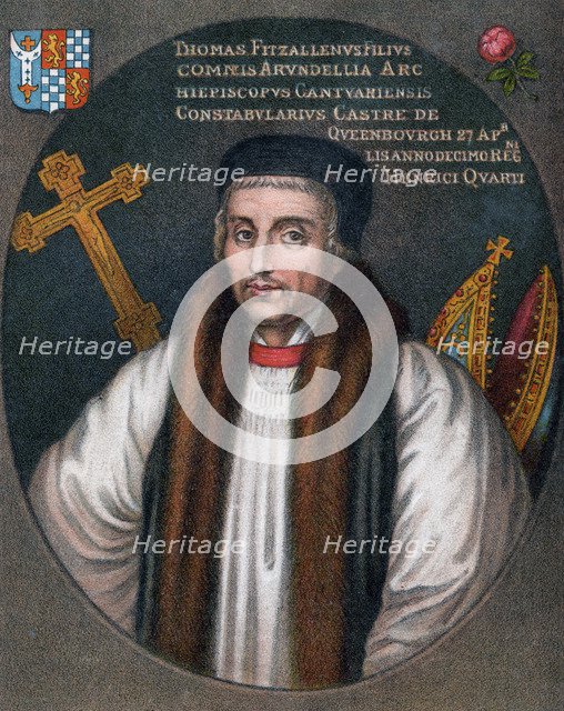 Thomas Arundel, Archbishop of Canterbury and Lord Chancellor. Artist: Unknown