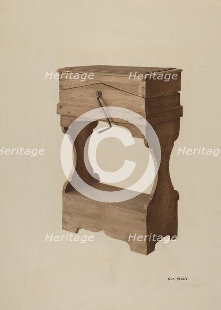 Dough Mixer, c. 1941. Creator: Eva Perry.