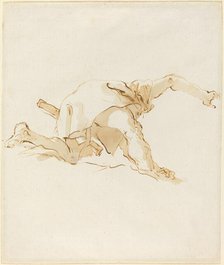 Figure on a Cloud, 1750/1760. Creator: Giovanni Battista Tiepolo.