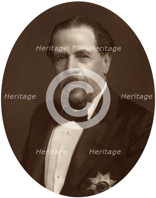 Hobart Pasha, Marshal of the Ottoman Empire, 1882.Artist: Lock & Whitfield