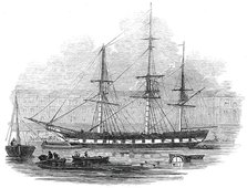 The Ship "Tory", in the West India Docks, 1845. Creator: Unknown.