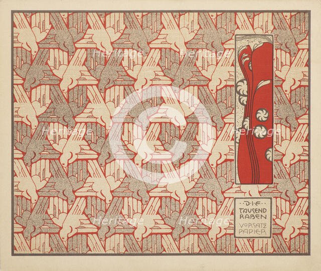 The thousand ravens, 1901. Creator: Moser, Koloman (1868-1918).